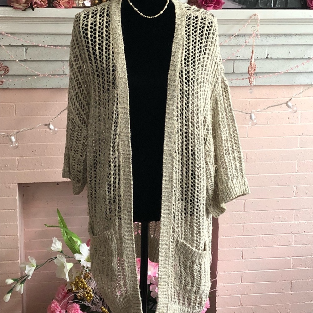 Free People Knitted Duster